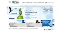 Desktop Screenshot of hectas.nl